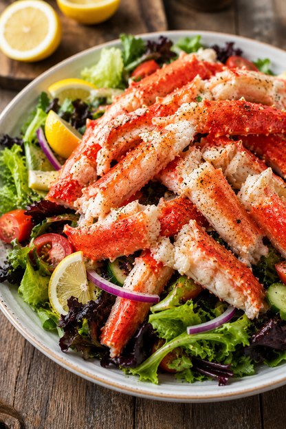 🦀 King Crab Legs Mega Deal – Premium Large Crab Legs With Juicy Meat, FREE Butter & Crab Tools Included